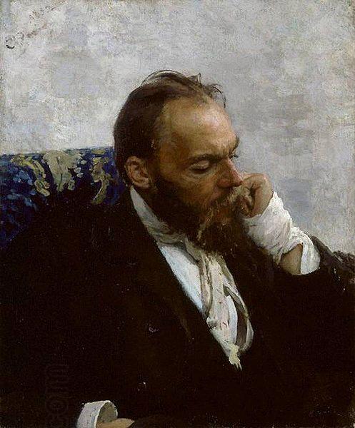 Ilya Repin Portrait of professor Ivanov China oil painting art
